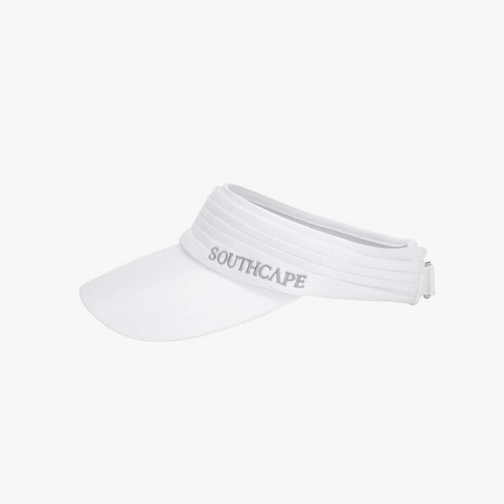 Pleated Wide-Brim Visor_WT