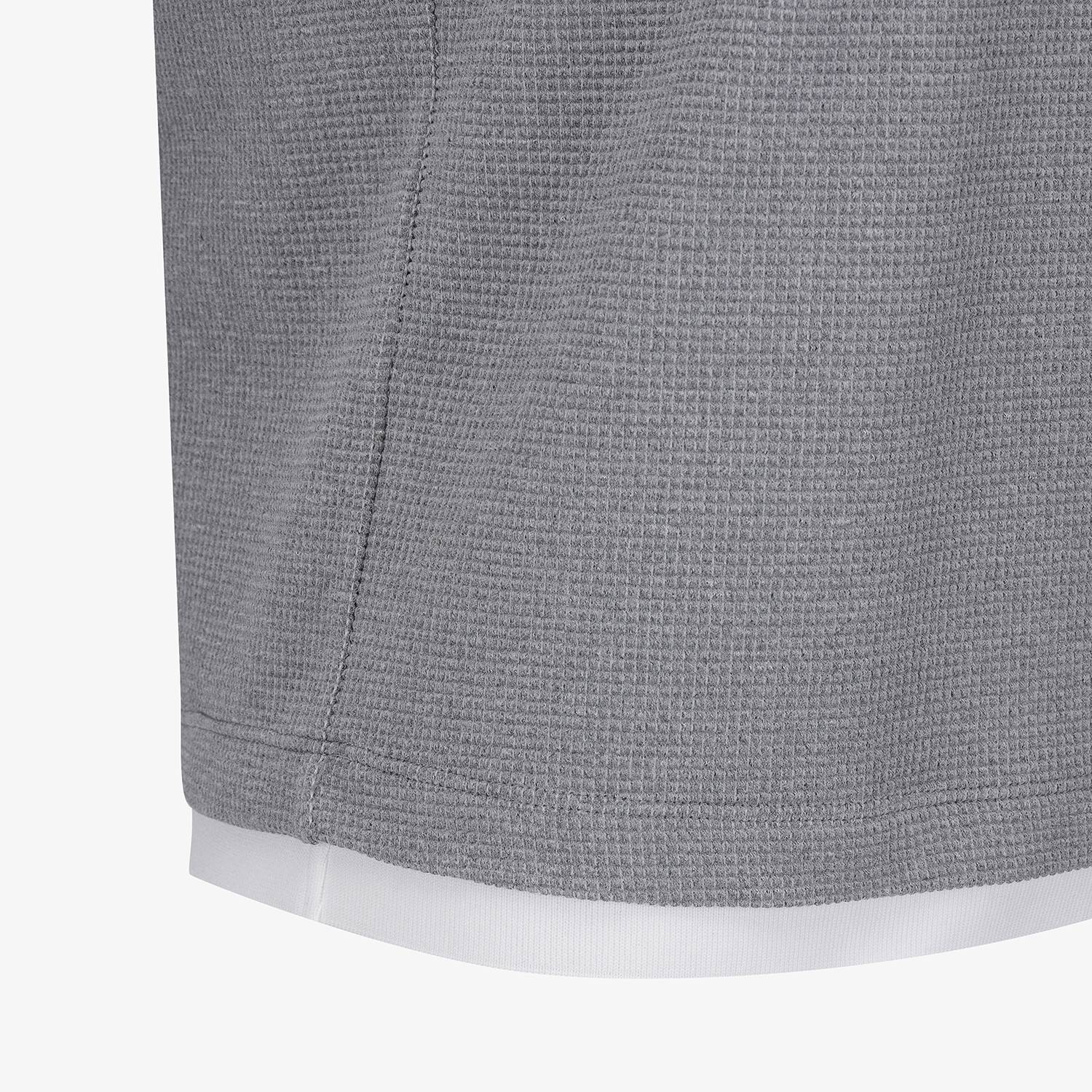 Knit-Like Color-Block Round T-Shirt_MG