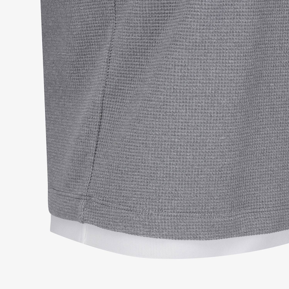 Knit-Like Color-Block Round T-Shirt_MG