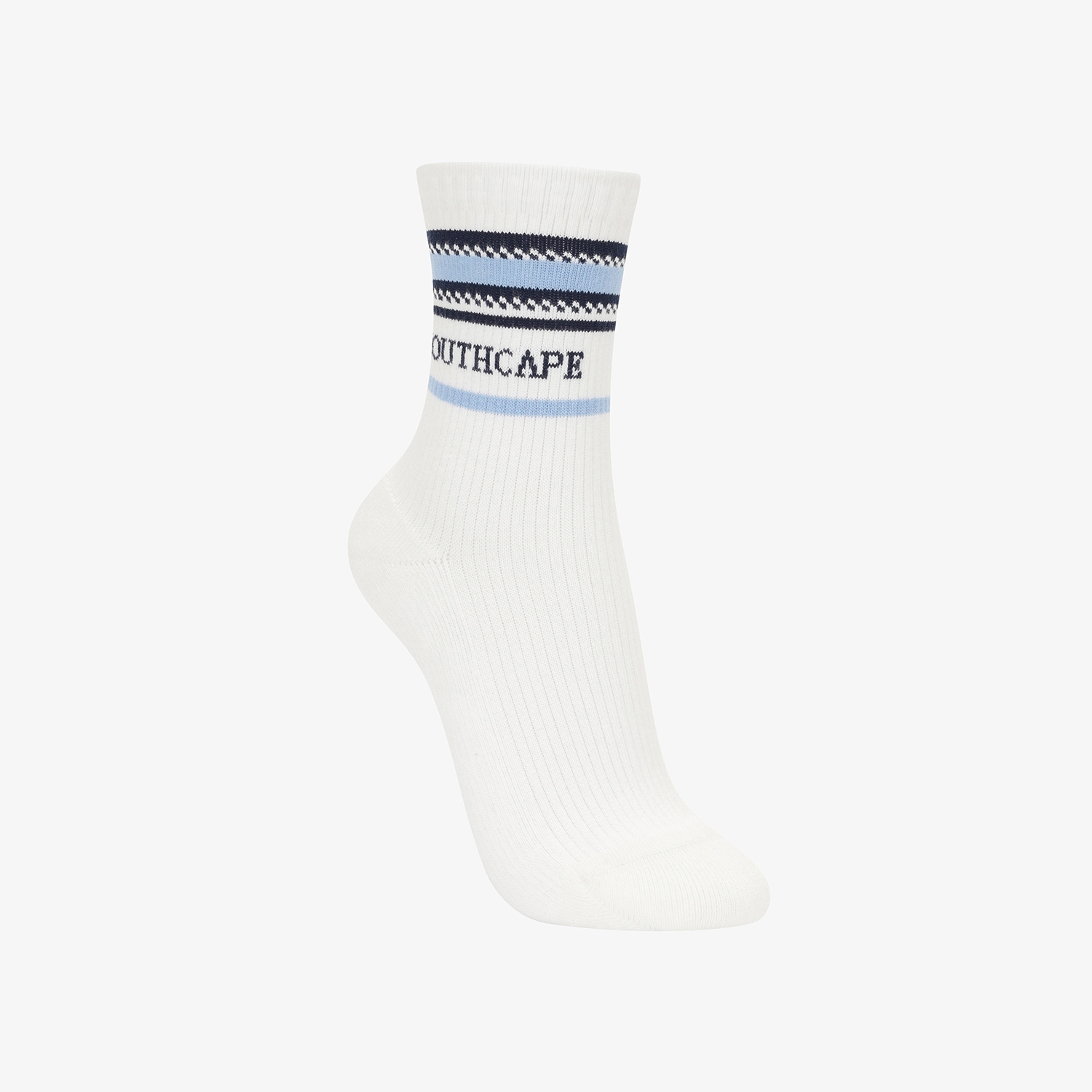 Contrast Stripe Socks_BL