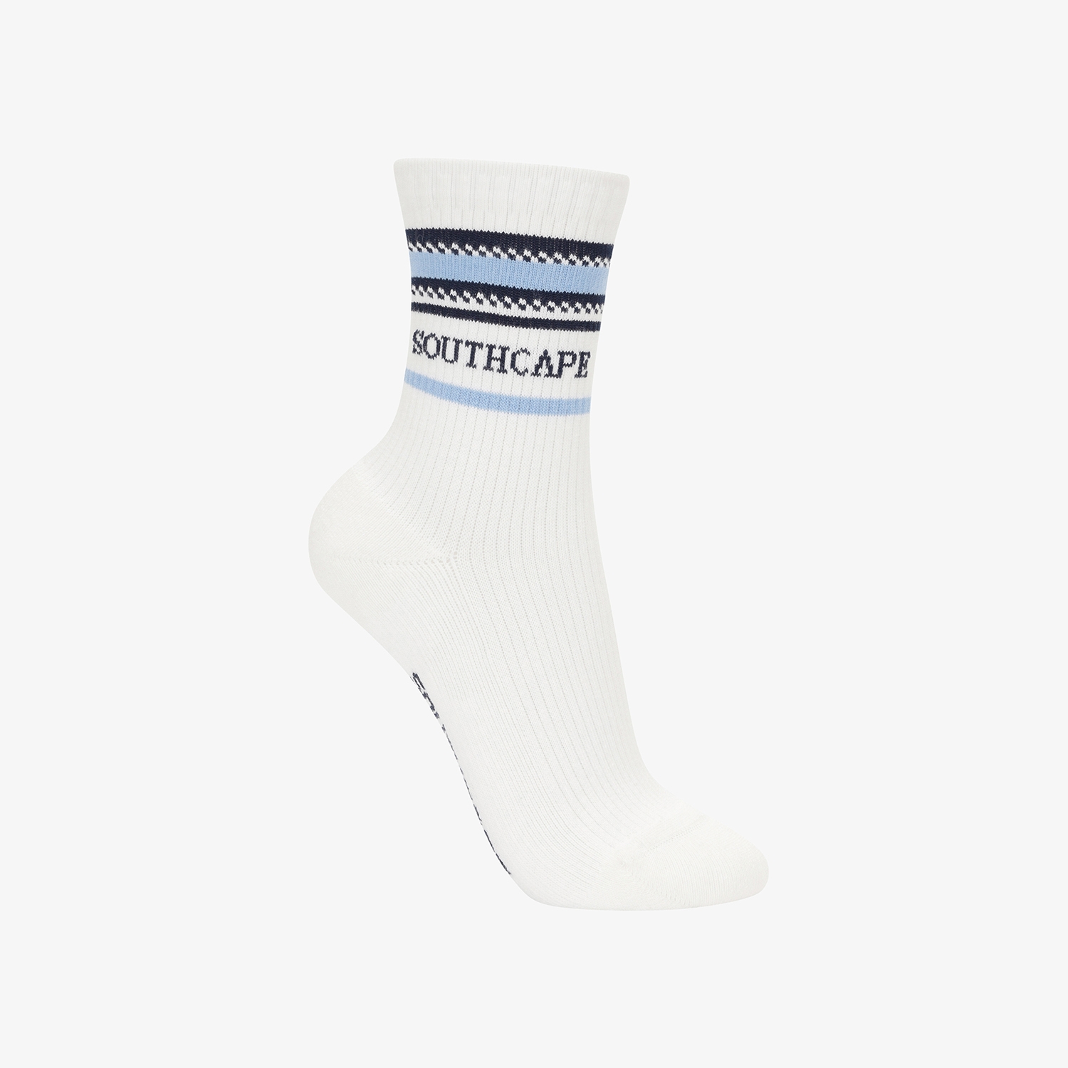 Contrast Stripe Socks_BL