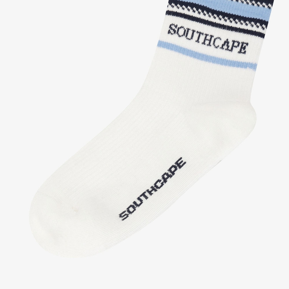 Contrast Stripe Socks_BL