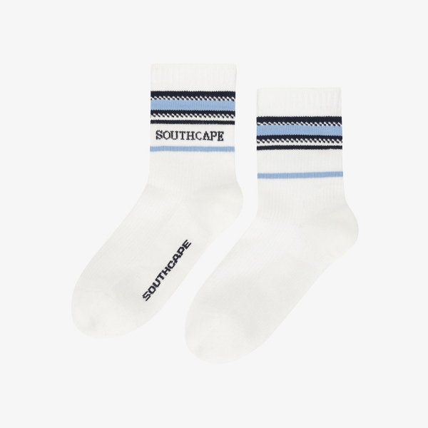 Contrast Stripe Socks_BL
