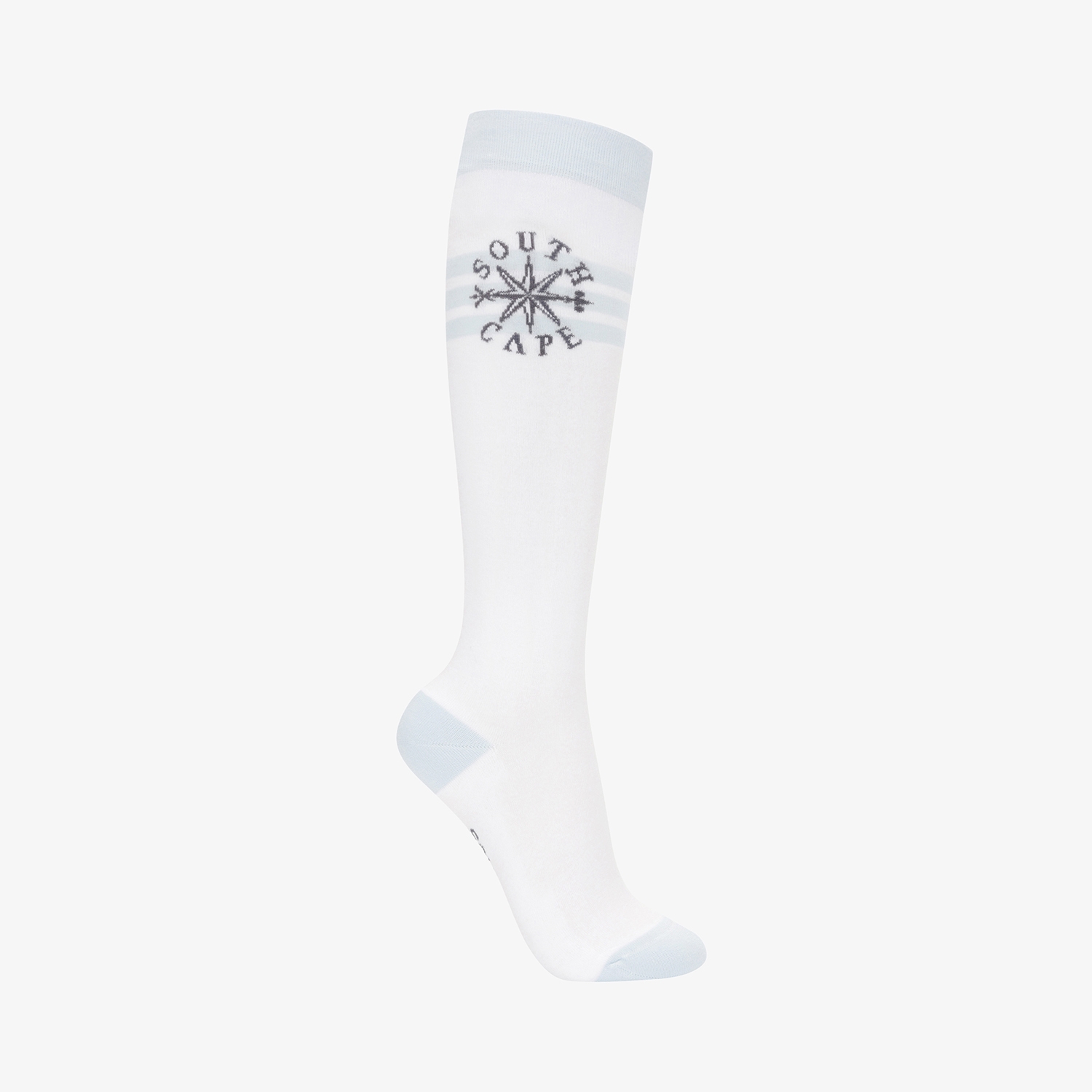 Contrast Stripe Knee-High Socks_LB