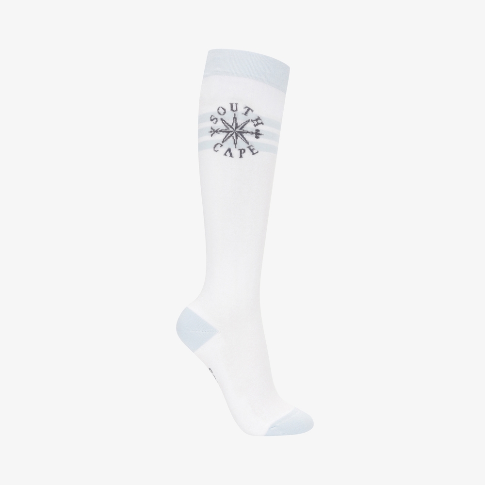 Contrast Stripe Knee-High Socks_LB