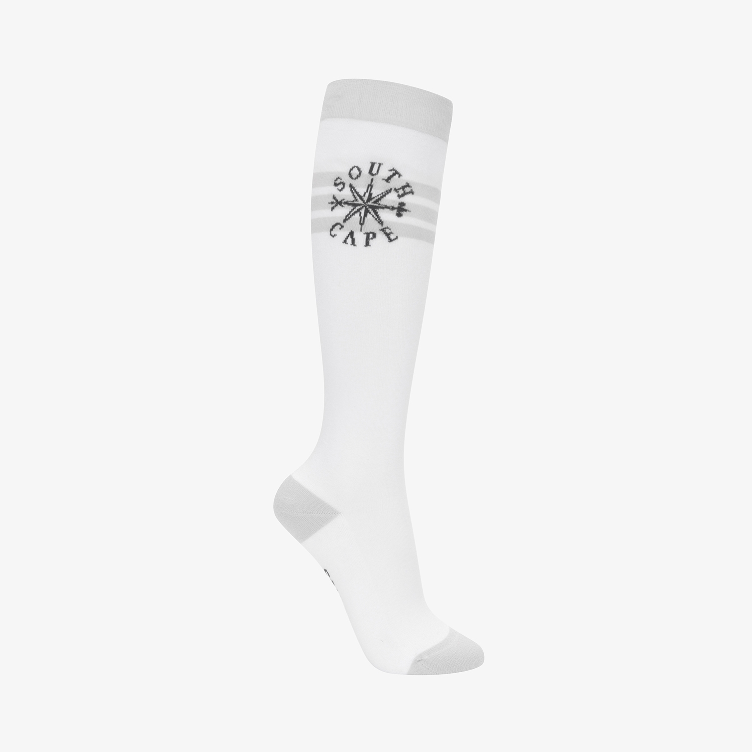 Contrast Stripe Knee-High Socks_LG