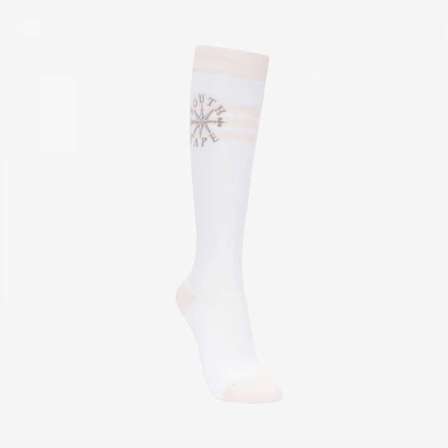 Contrast Stripe Knee-High Socks_LP