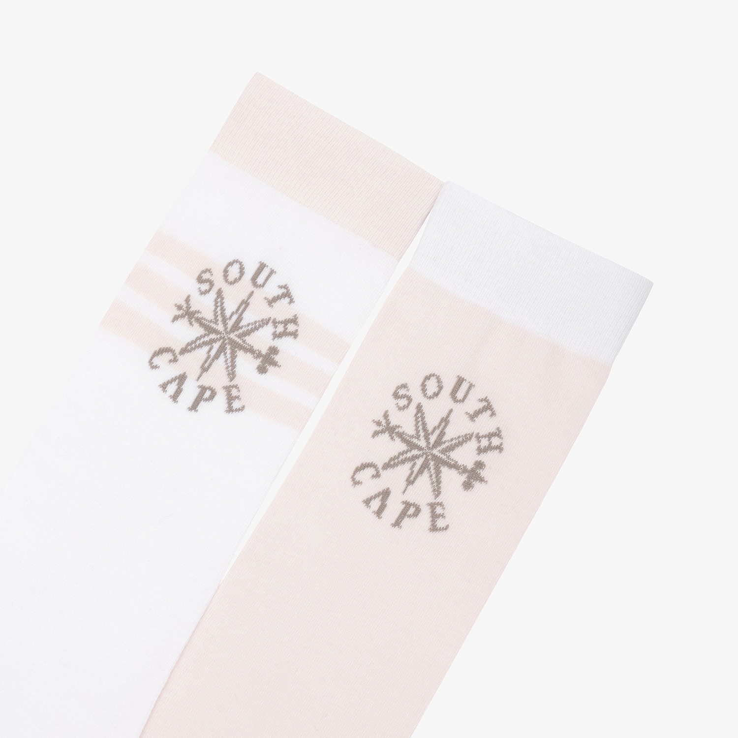 Contrast Stripe Knee-High Socks_LP