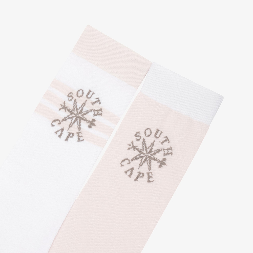 Contrast Stripe Knee-High Socks_LP