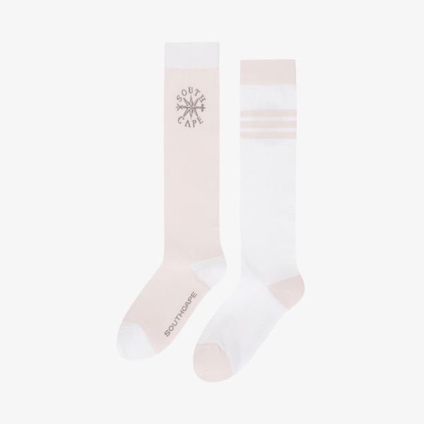 Contrast Stripe Knee-High Socks_LP