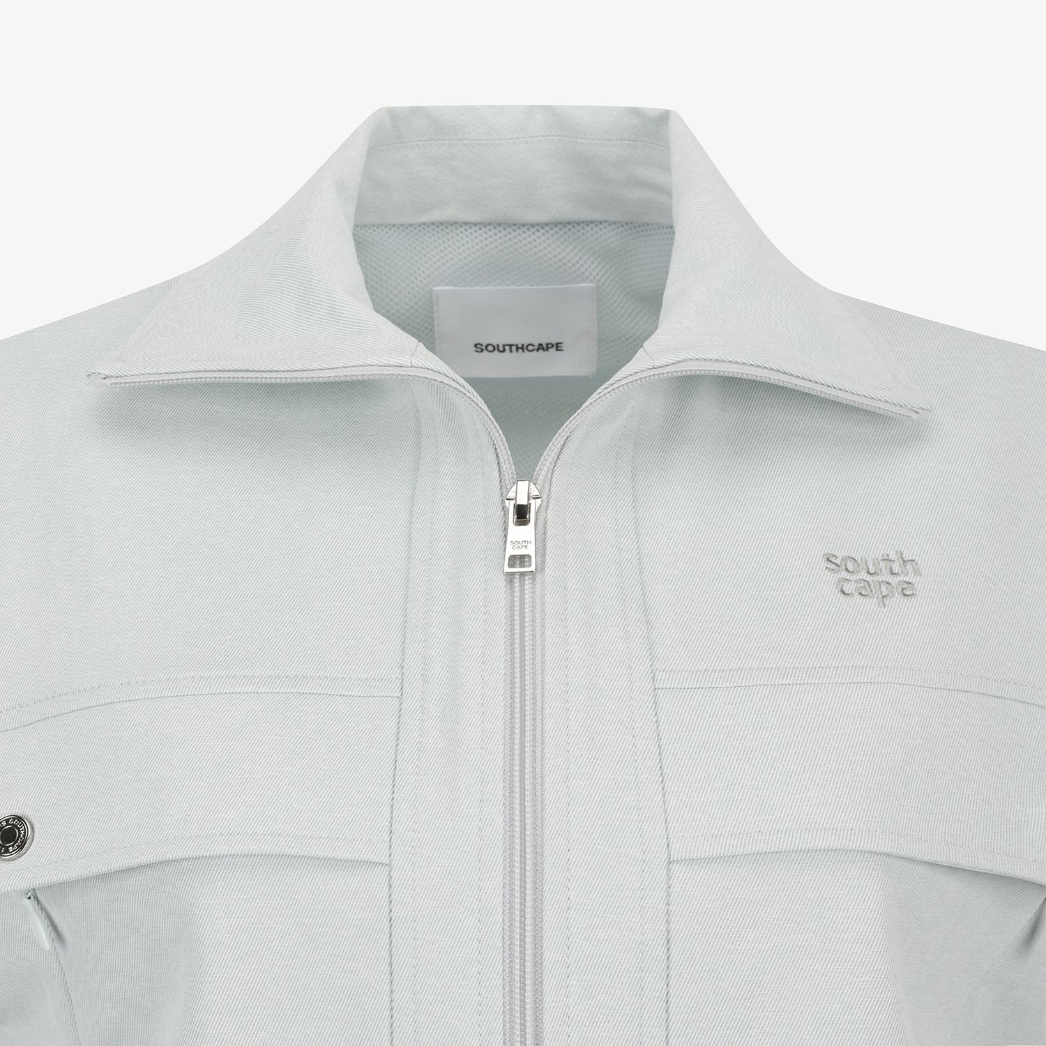 Blossom Pattern Hooded Zip-Up Jumper_LB