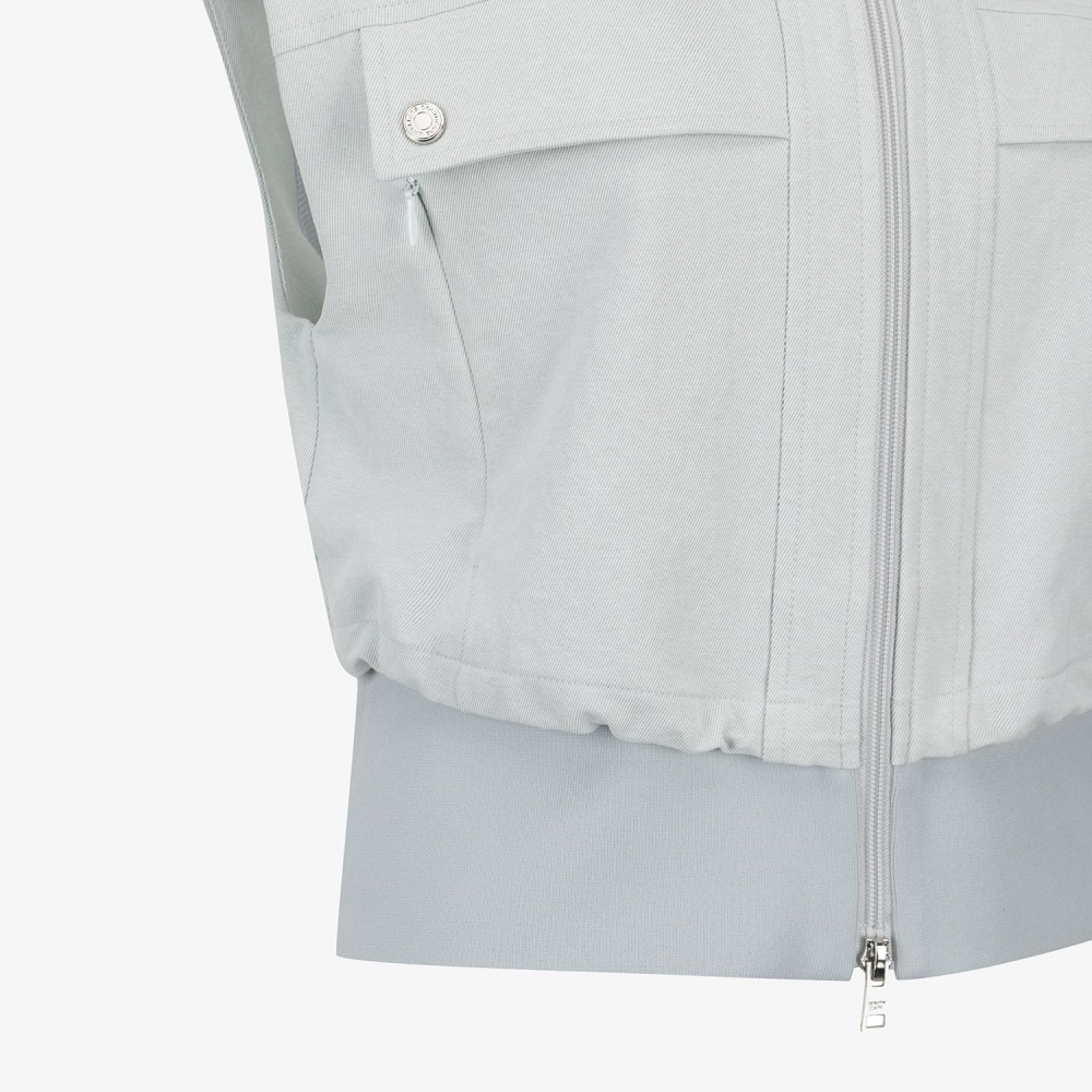 Blossom Pattern Hooded Zip-Up Jumper_LB