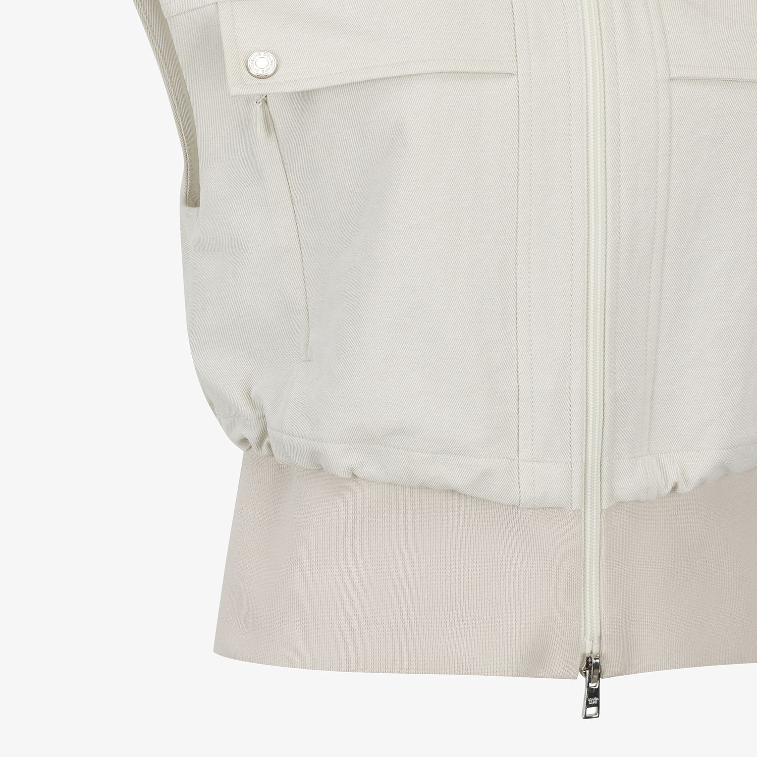 Blossom Pattern Hooded Zip-Up Jumper_LE