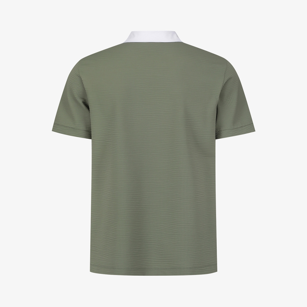 Cool-Touch Waffle Textured T-Shirt_KH