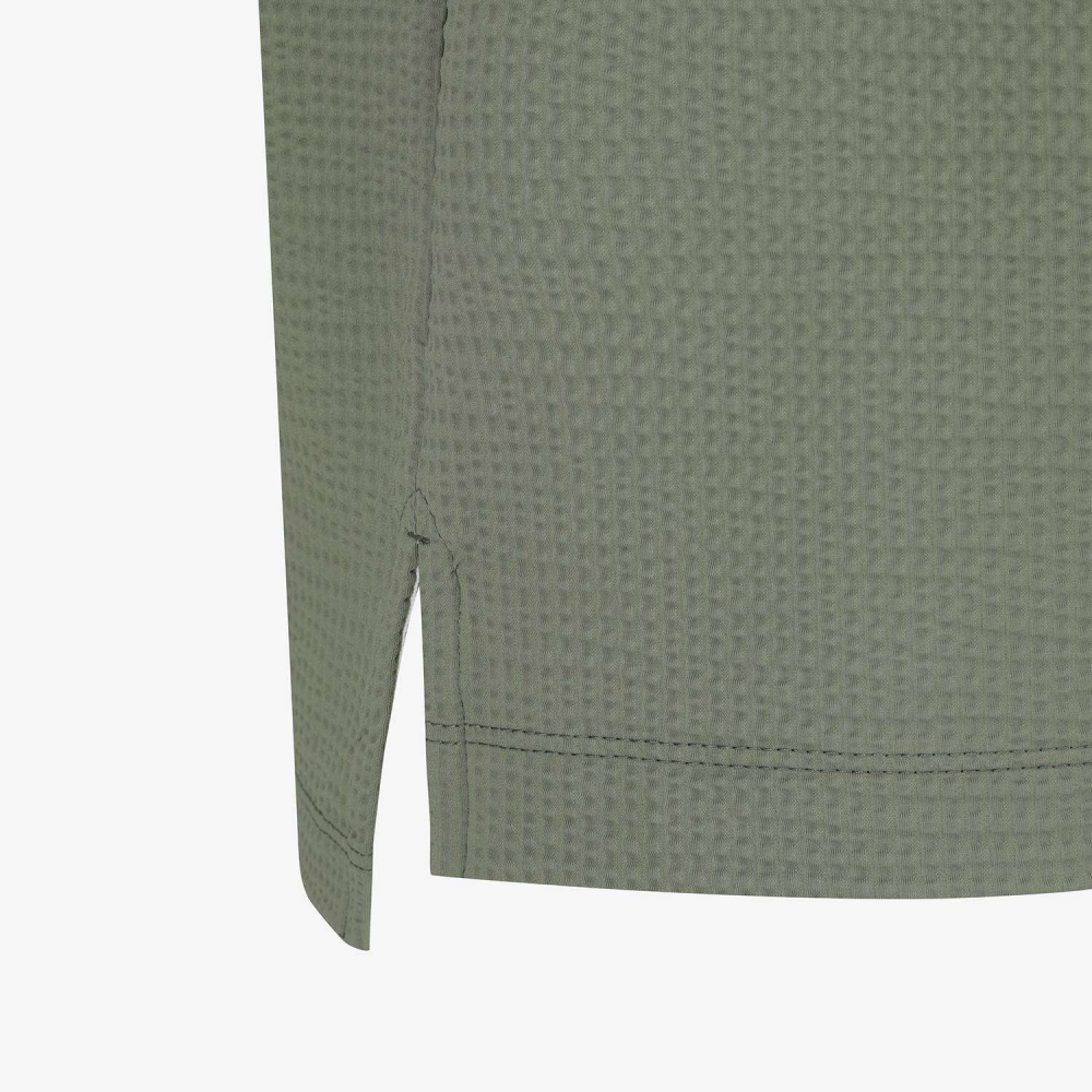 Cool-Touch Waffle Textured T-Shirt_KH