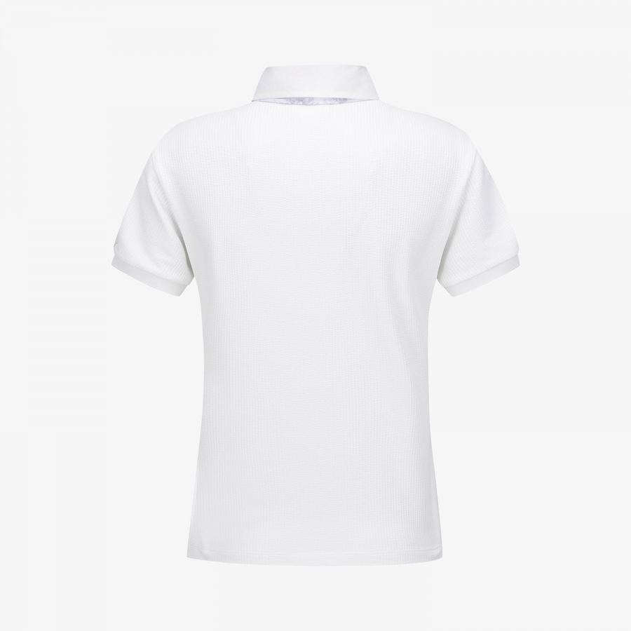 Southcross Scarf-Point Seersucker Collar T-Shirt_WT