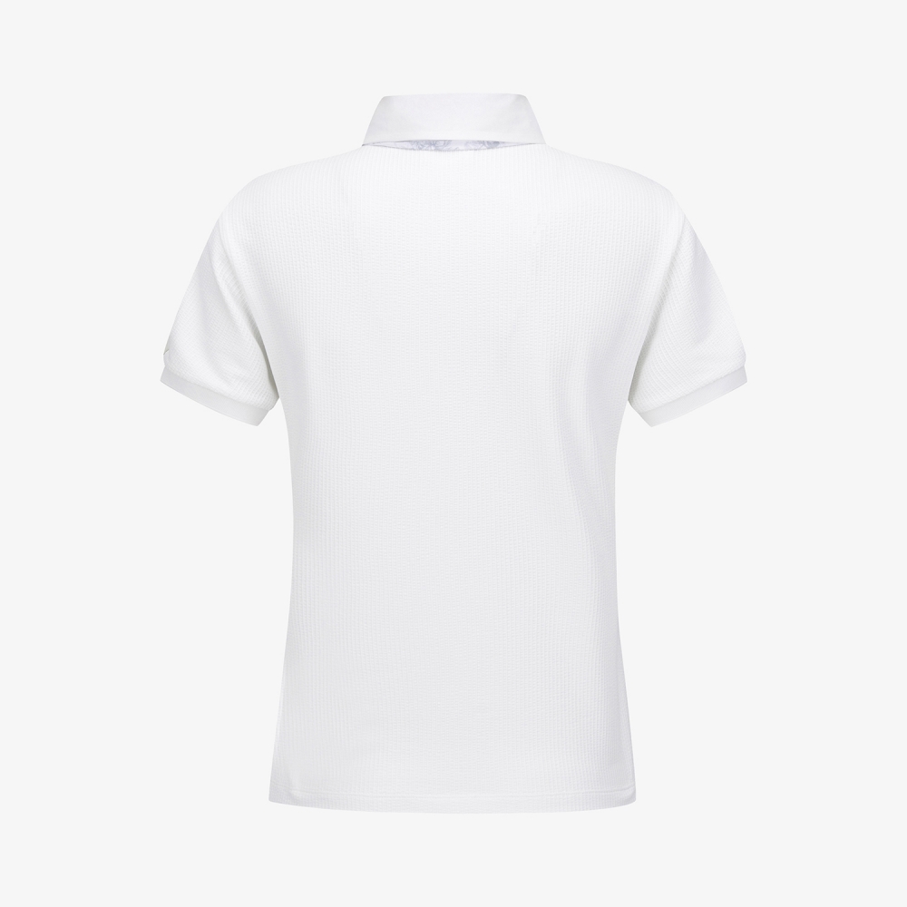 Southcross Scarf-Point Seersucker Collar T-Shirt_WT