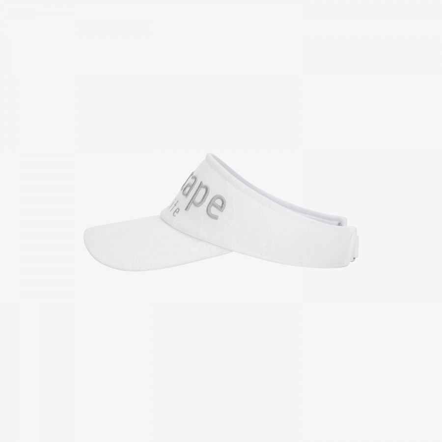 Logo Jacquard Visor_WT
