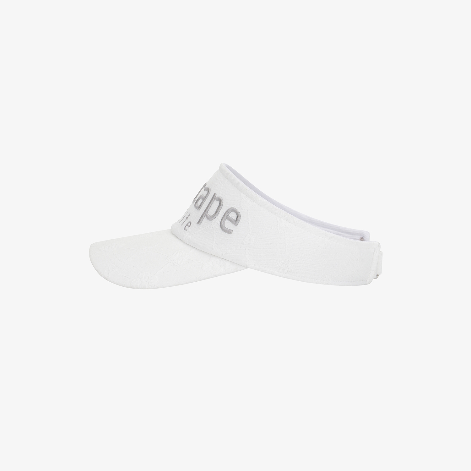 Logo Jacquard Visor_WT