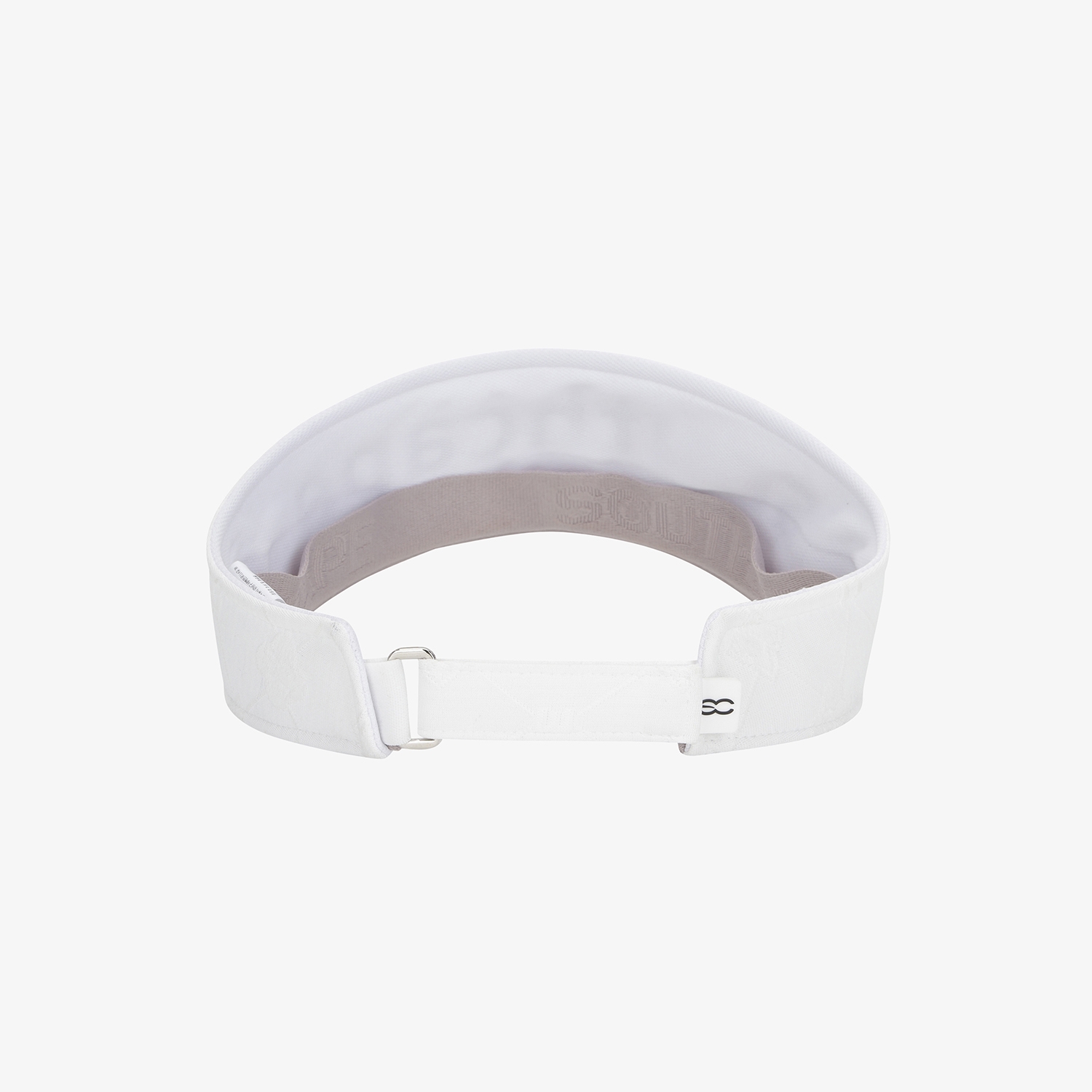 Logo Jacquard Visor_WT