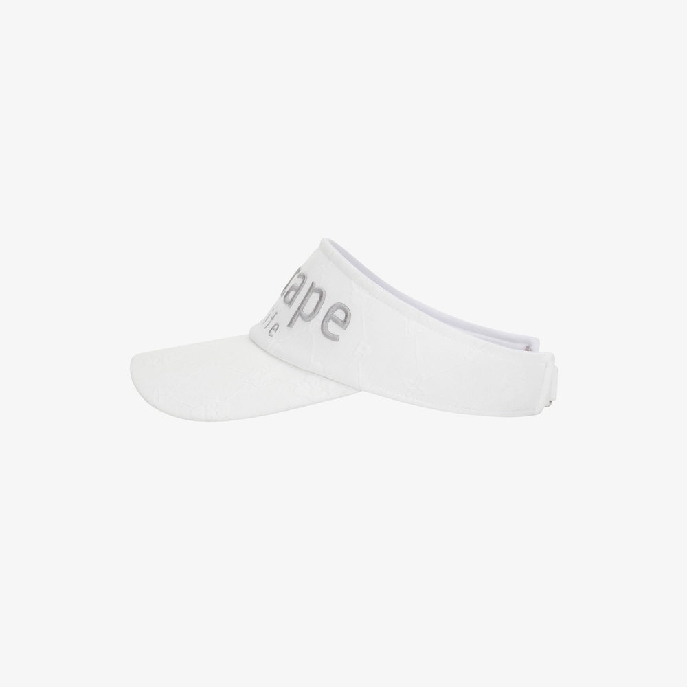 Logo Jacquard Visor_WT