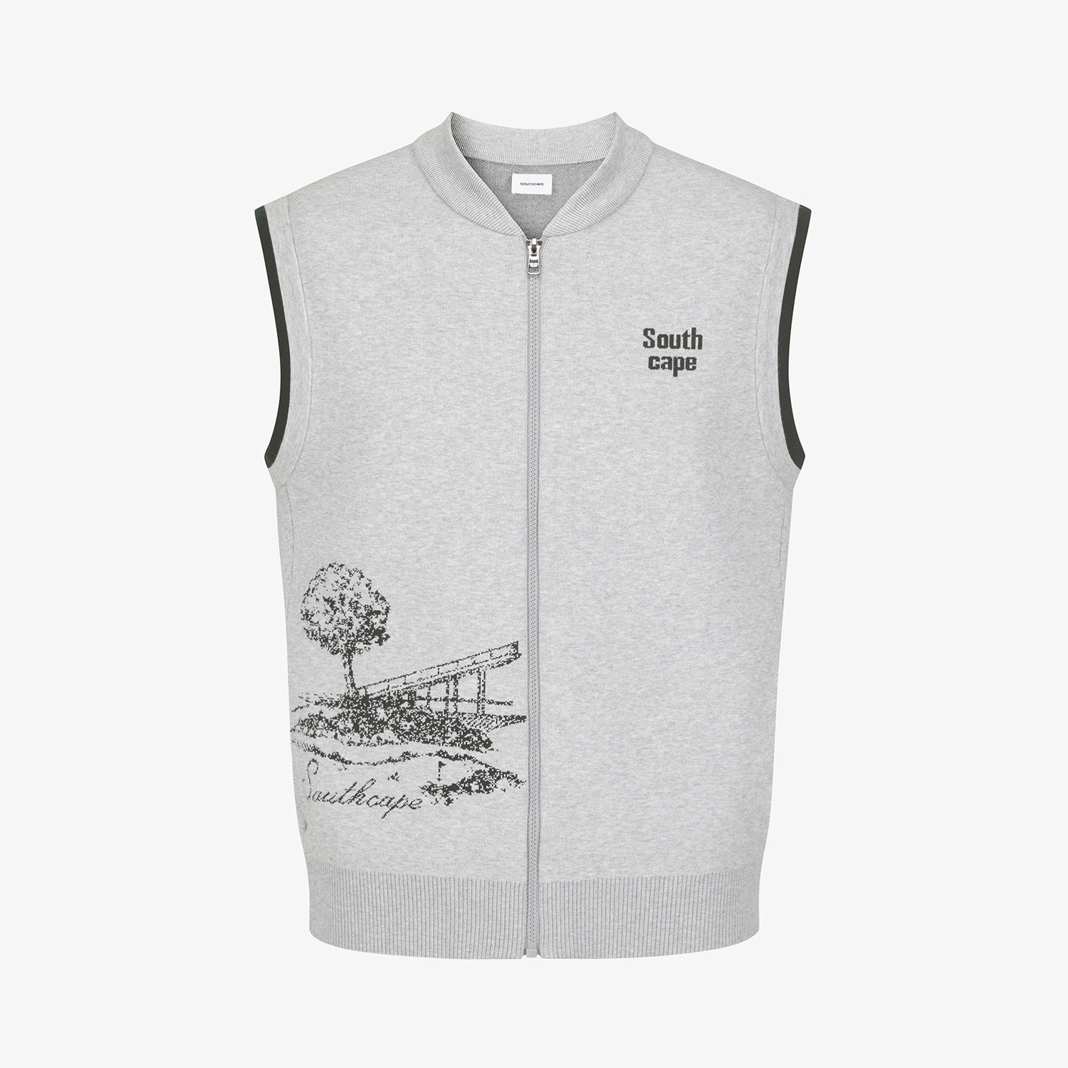 Namhae Heritage Full-Zip Knit Vest_LG