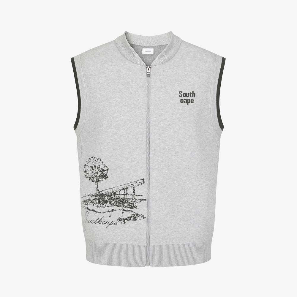 Namhae Heritage Full-Zip Knit Vest_LG