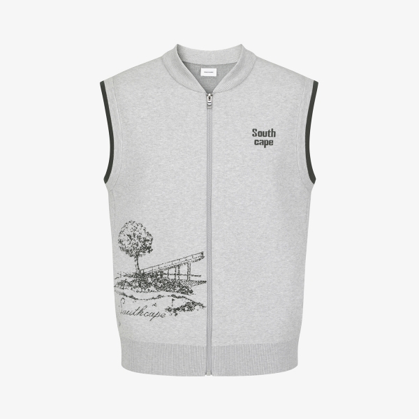 Namhae Heritage Full-Zip Knit Vest_LG