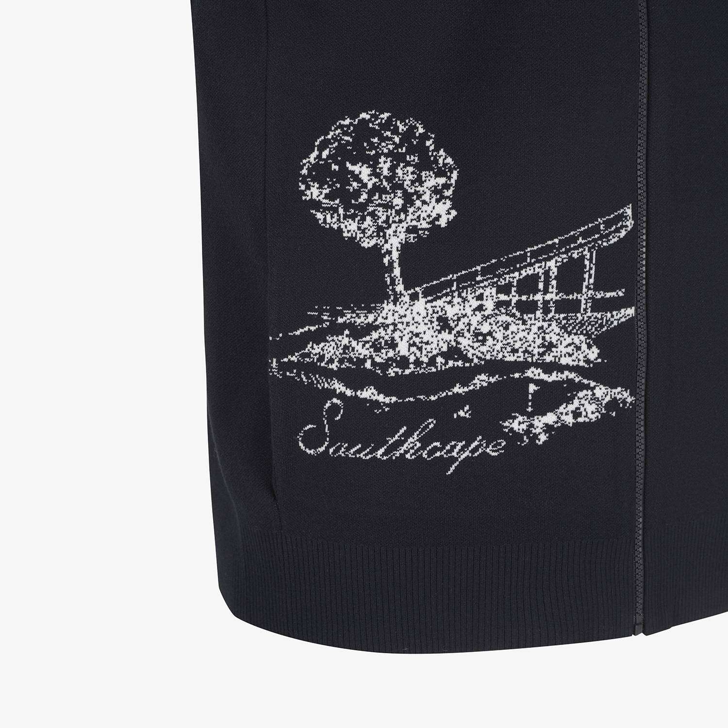 Namhae Heritage Full-Zip Knit Vest_NA