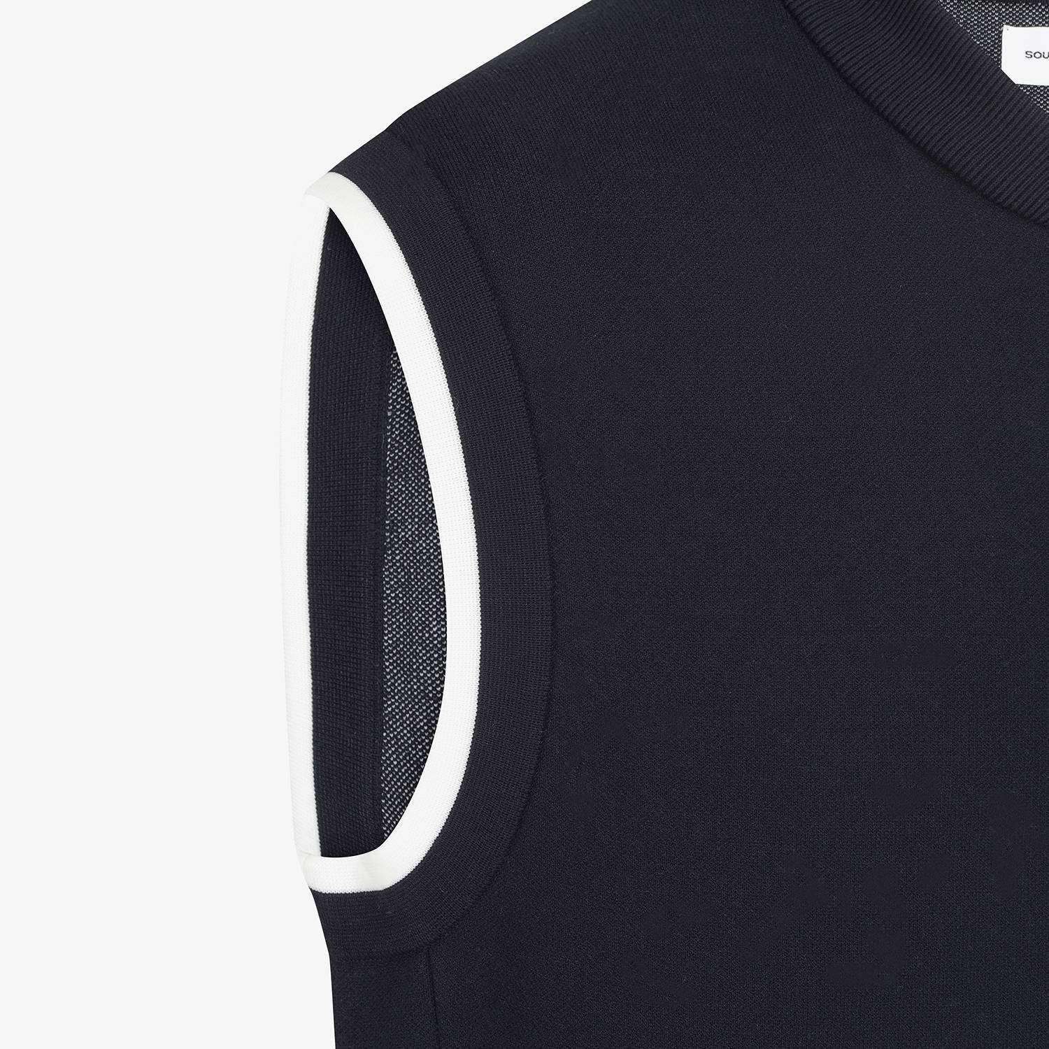 Namhae Heritage Full-Zip Knit Vest_NA