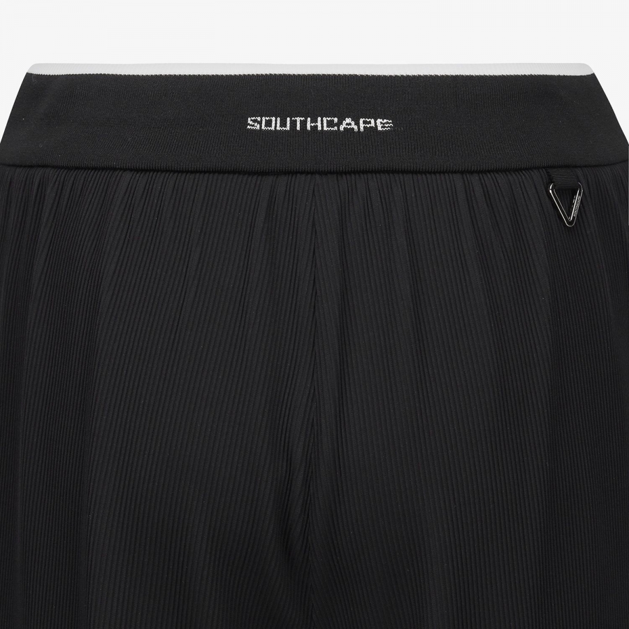 Soft Ribbed Straight Pants_BK