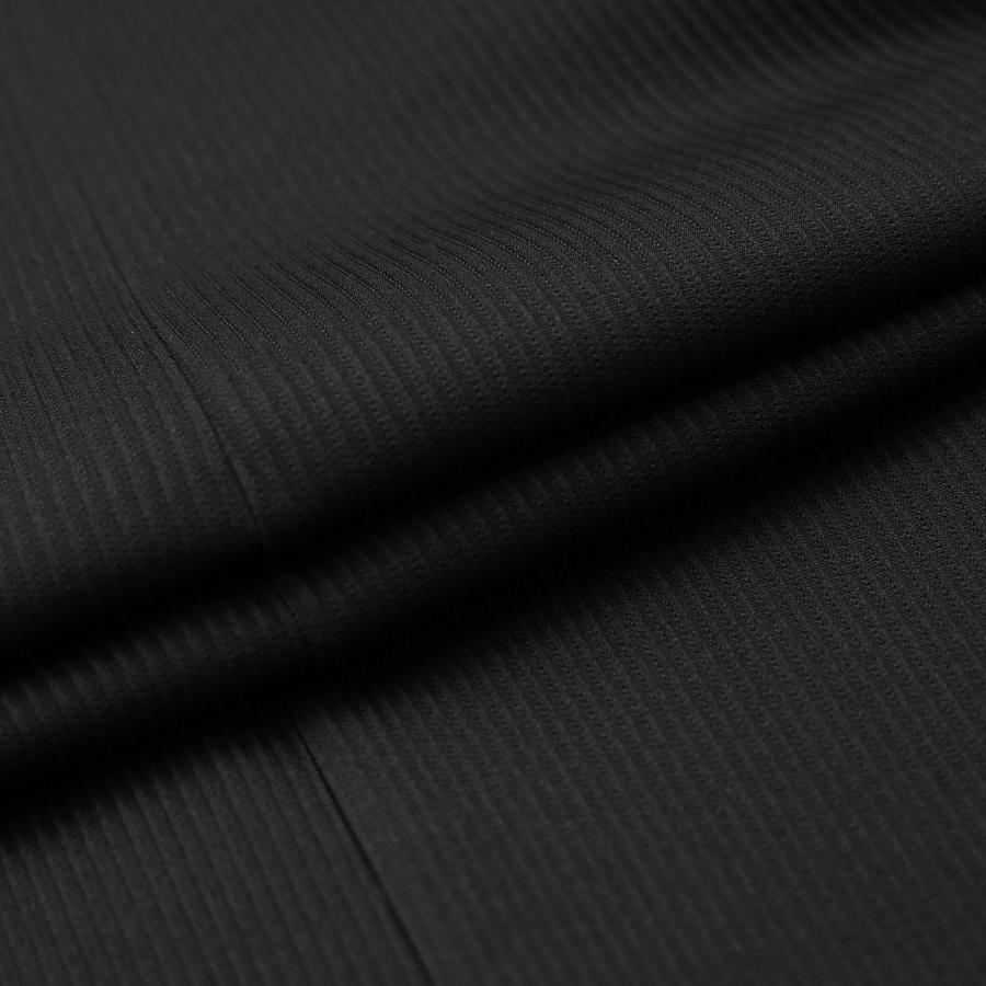 Soft Ribbed Straight Pants_BK