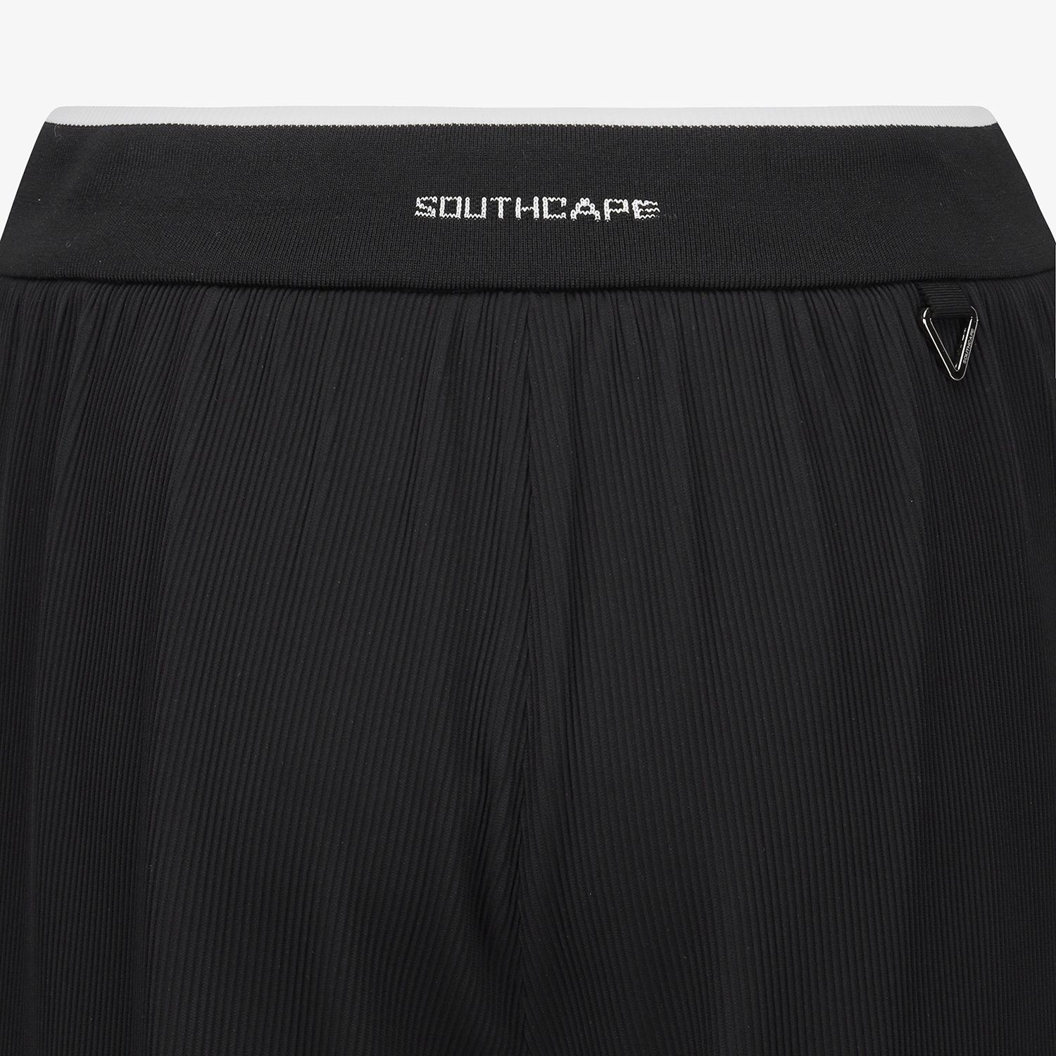 Soft Ribbed Straight Pants_BK