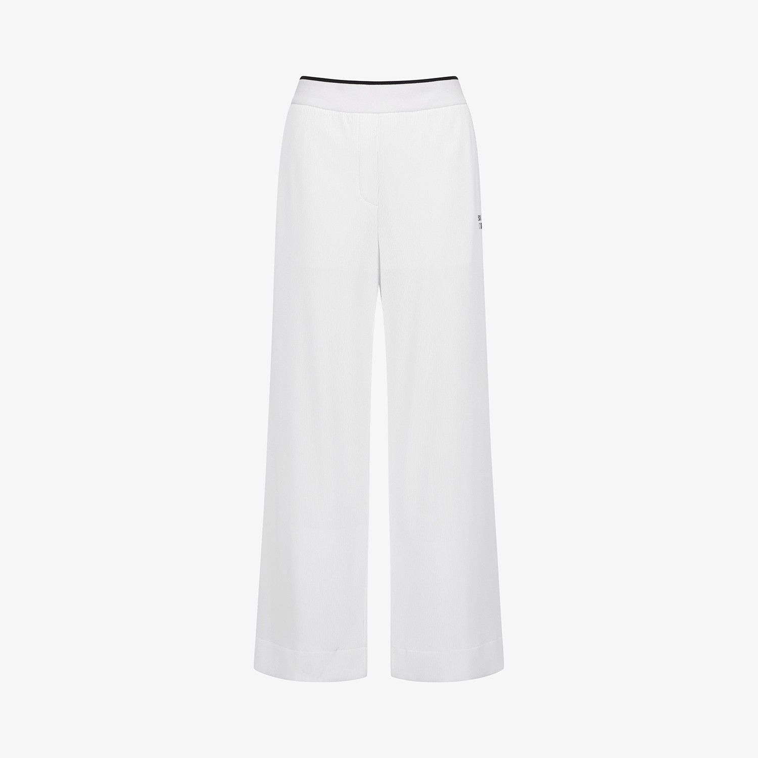 Soft Ribbed Straight Pants_WT