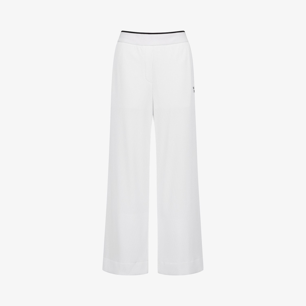 Soft Ribbed Straight Pants_WT