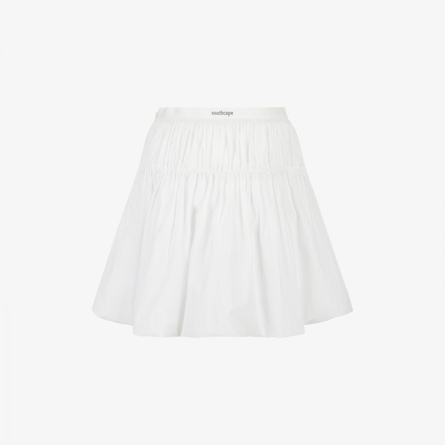 Southcross Balloon-Fit Shirred Skirt_WT