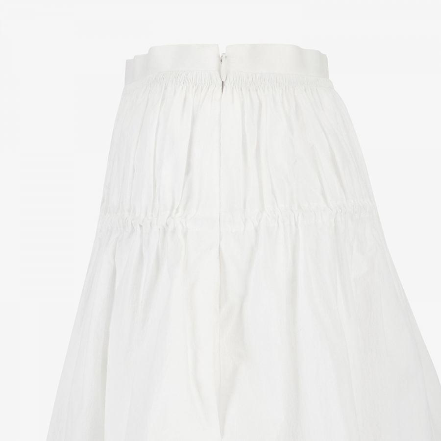 Southcross Balloon-Fit Shirred Skirt_WT