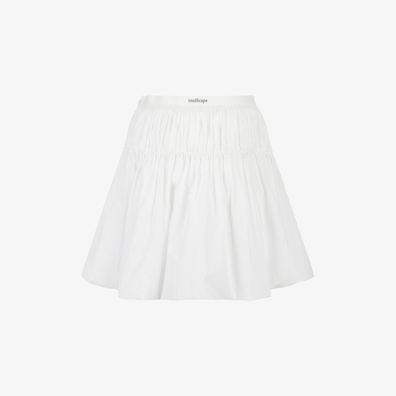 Southcross Balloon-Fit Shirred Skirt_WT