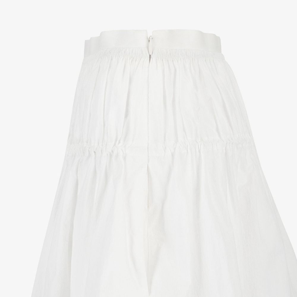 Southcross Balloon-Fit Shirred Skirt_WT