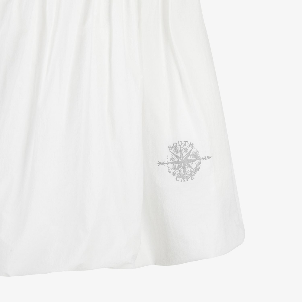 Southcross Balloon-Fit Shirred Skirt_WT