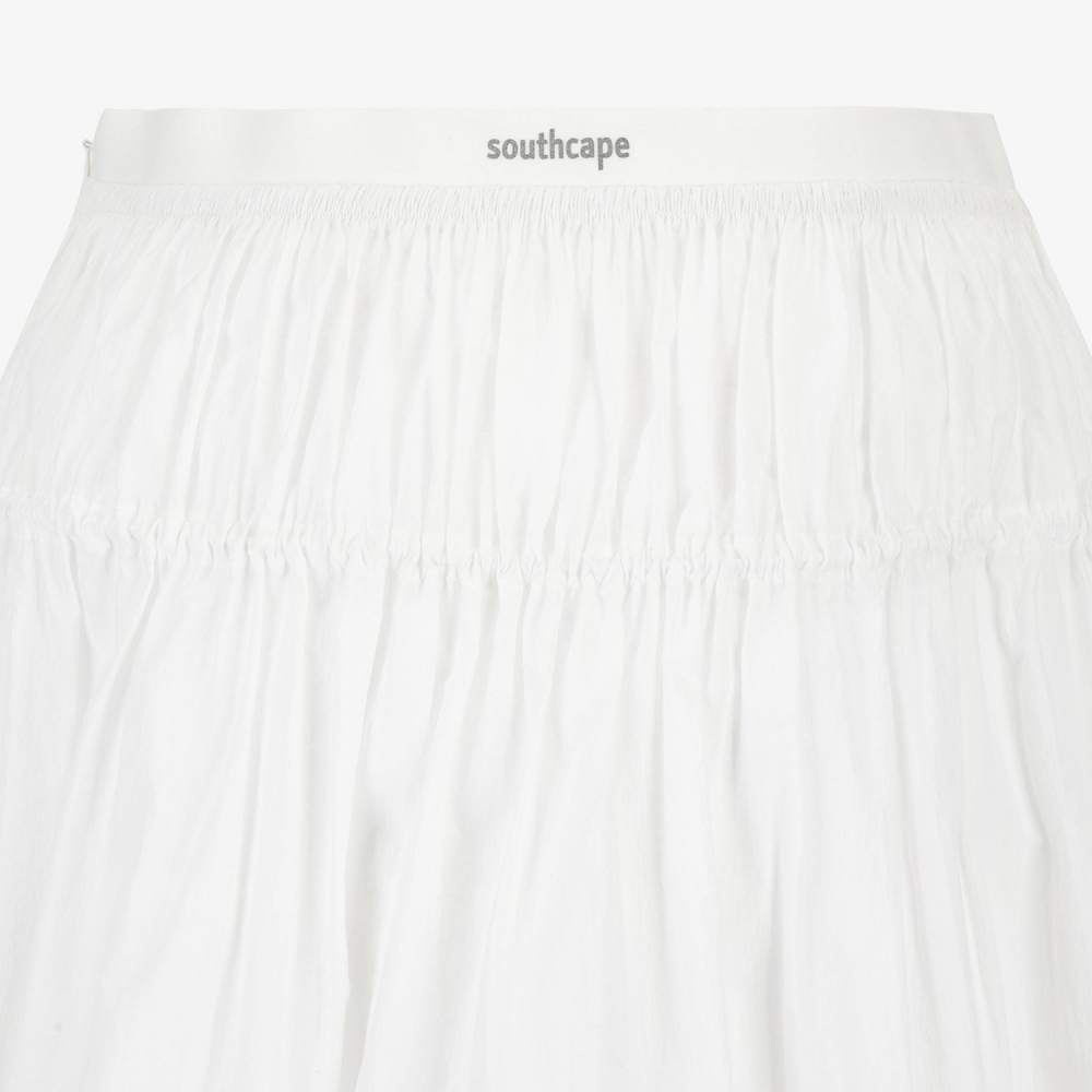 Southcross Balloon-Fit Shirred Skirt_WT