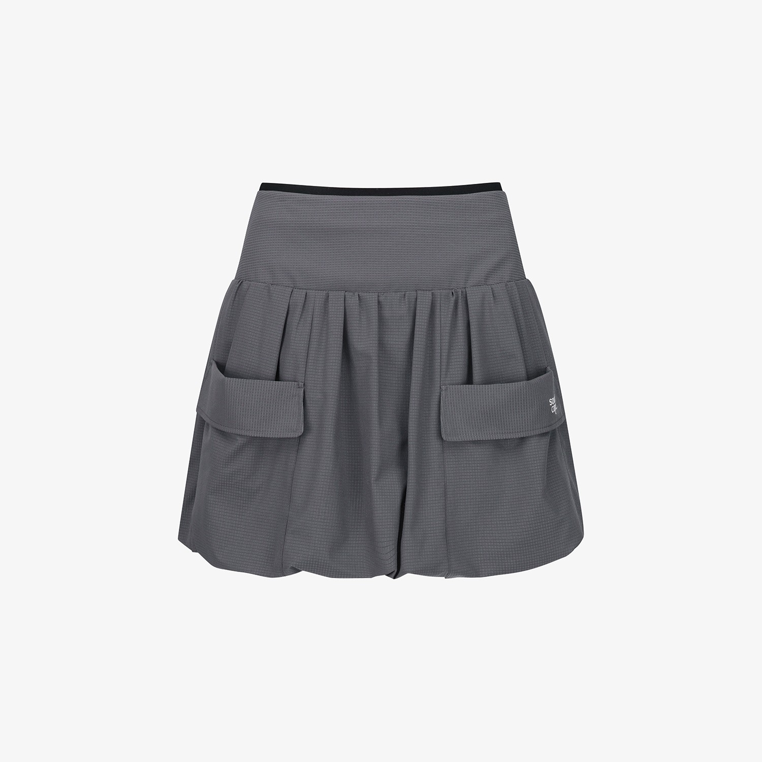 Cool Touch Out-Pocket Volume Skirt_GY