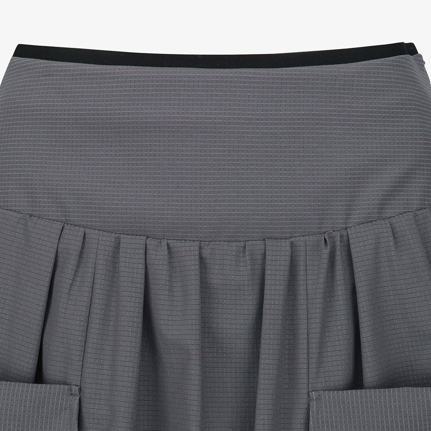 Cool Touch Out-Pocket Volume Skirt_GY