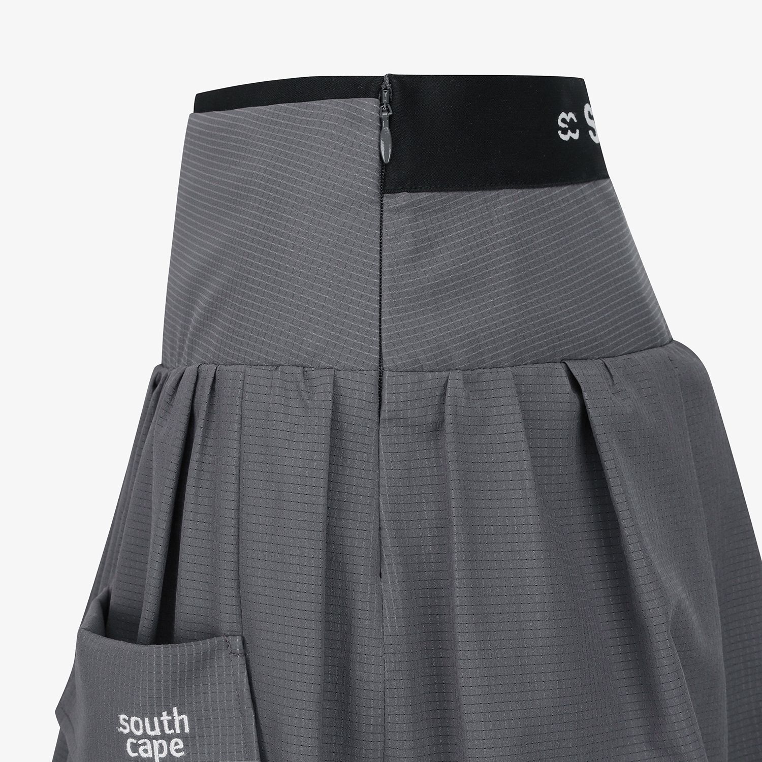 Cool Touch Out-Pocket Volume Skirt_GY
