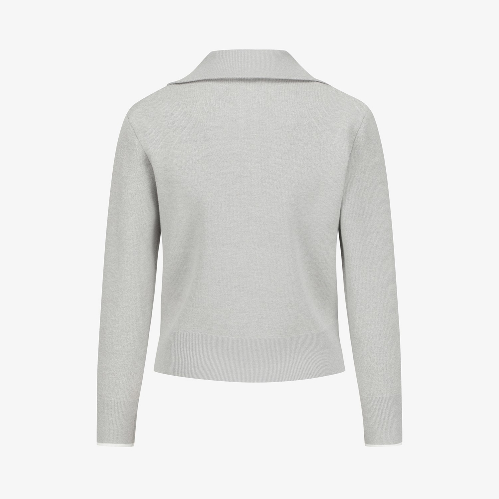 Sailor Full-Zip Knit Cardigan_GY
