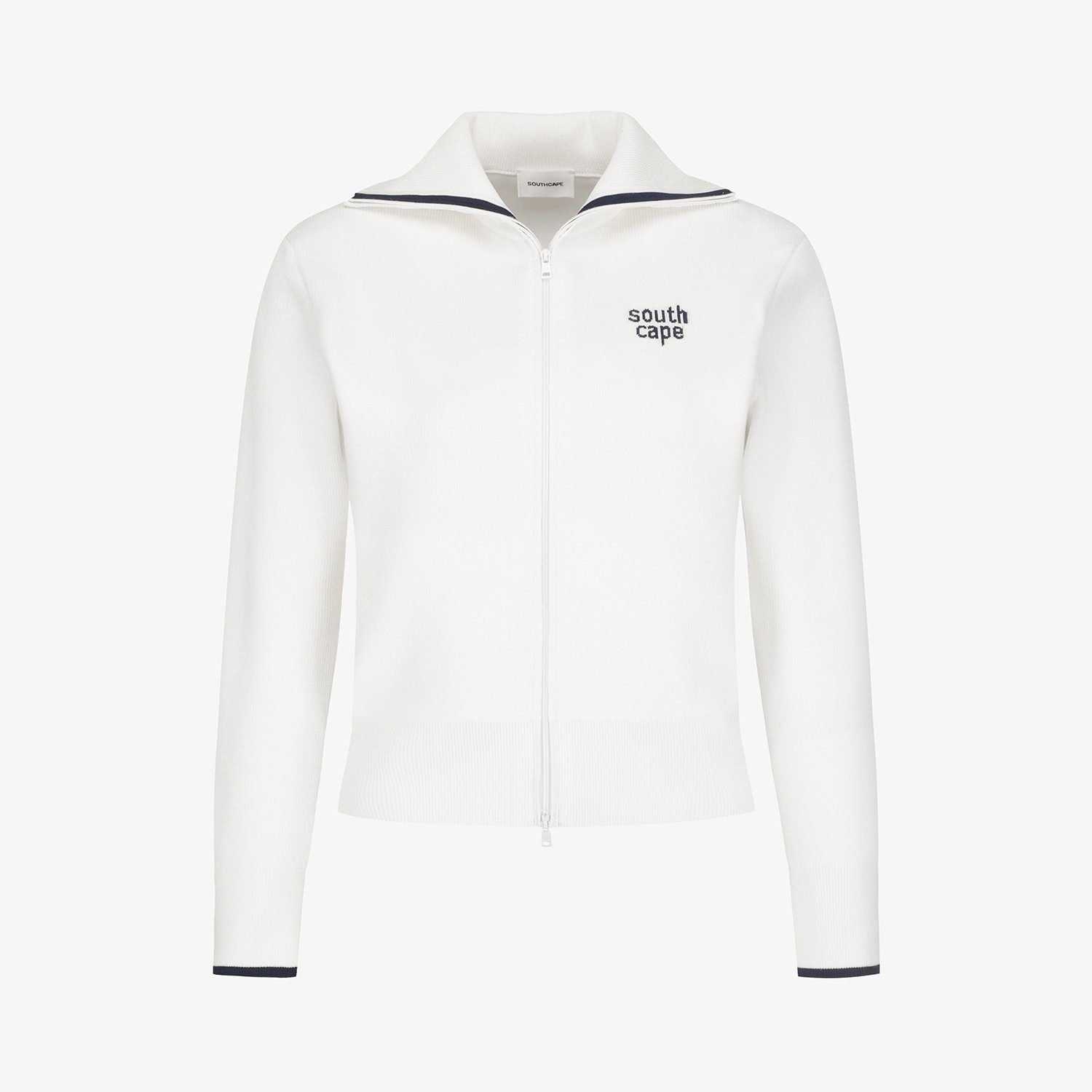 Sailor Full-Zip Knit Cardigan_WT