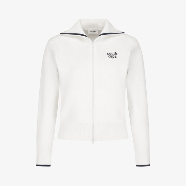Sailor Full-Zip Knit Cardigan_WT