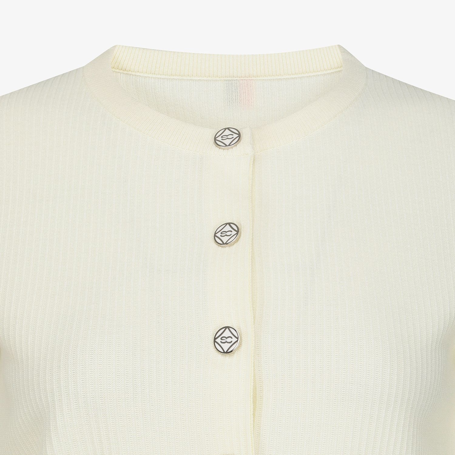 Southcross Round-Neck Knit Cardigan_CR