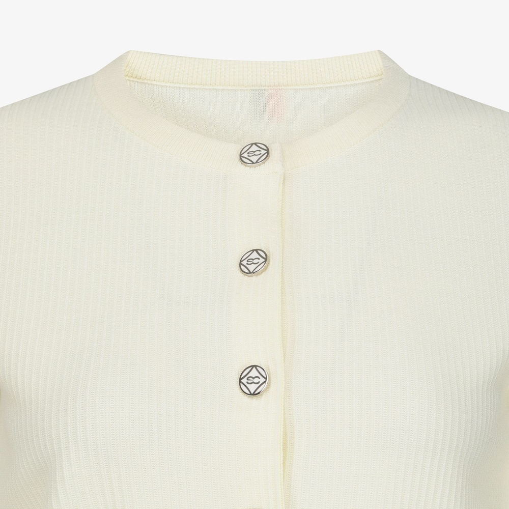 Southcross Round-Neck Knit Cardigan_CR