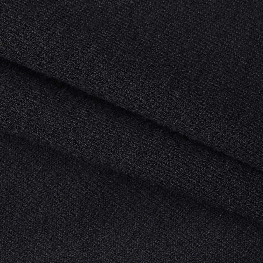 Holgarment Logo High-Neck Knit Pullover_BK